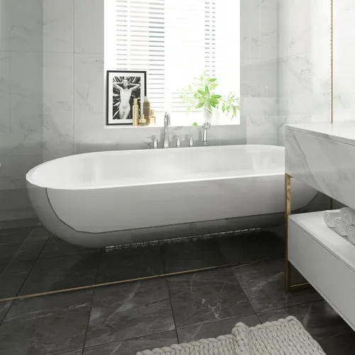 Bathtub with skirt edge 02